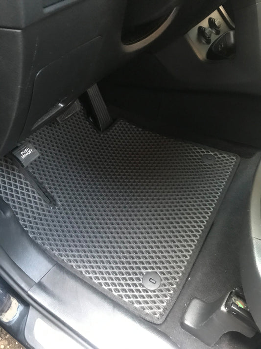 Floor Mats 5-Seater (EVA, Black) for Hyundai Santa Fe 3 2012-2018 - image 1