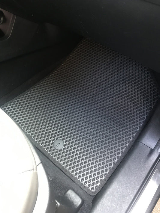 Floor Mats 5-Seater (EVA, Black) for Hyundai Santa Fe 3 2012-2018 - image 2