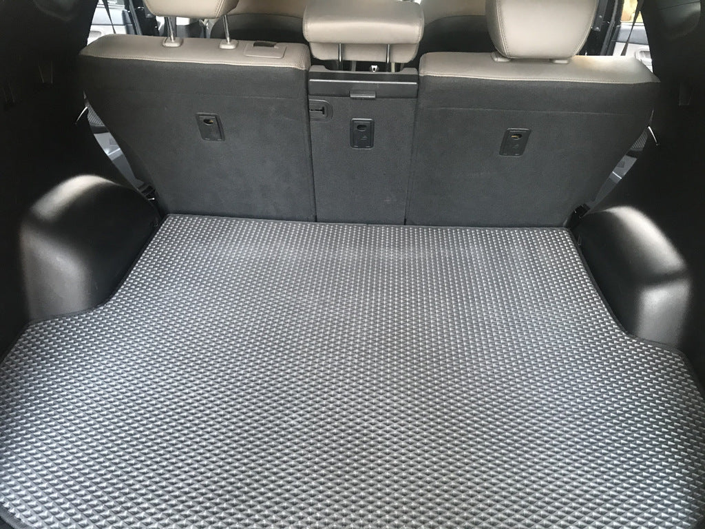 Trunk Mat (EVA, Black) (5-Seater) for Hyundai Santa Fe 3 2012-2018 - image 5