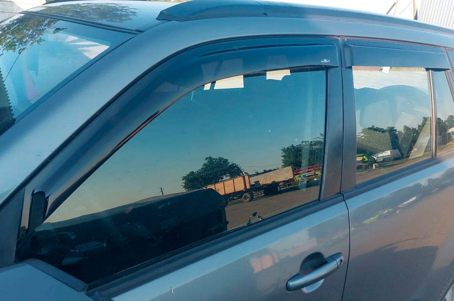 Window Deflectors (4 pcs, HIC) for Suzuki Grand Vitara 2005-2017 - image 9