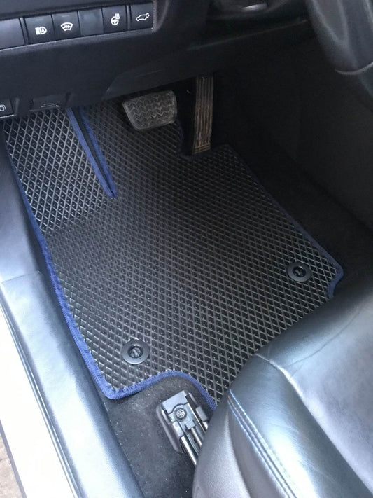 EVA floor mats, automatic transmission (black) for Toyota Rav 4 2019- - Reelken Auto