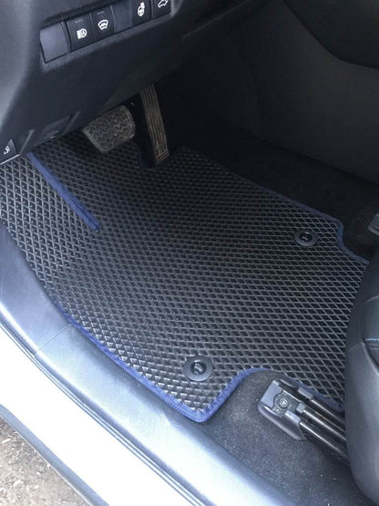EVA floor mats, automatic transmission (black) for Toyota Rav 4 2019- - Reelken Auto