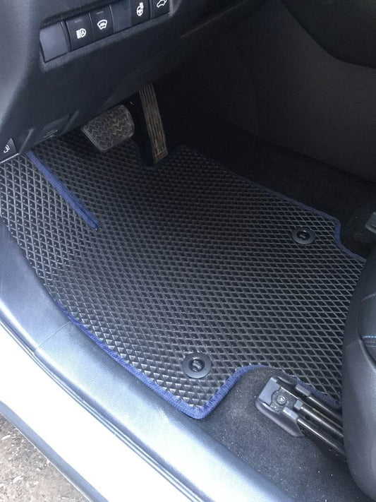 EVA floor mats, automatic transmission (black) for Toyota Rav 4 2019- - Reelken Auto