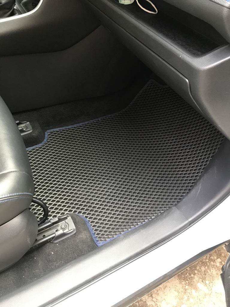 EVA floor mats, automatic transmission (black) for Toyota Rav 4 2019- - Reelken Auto