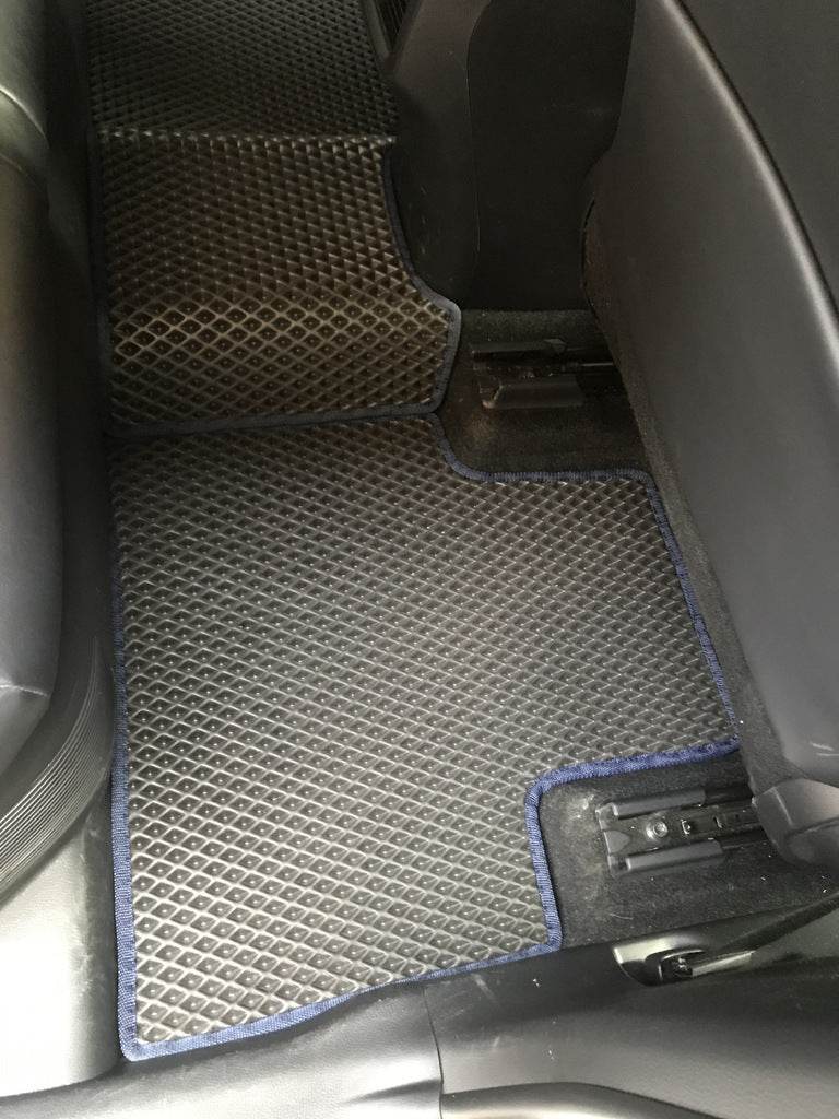 EVA floor mats, automatic transmission (black) for Toyota Rav 4 2019- - Reelken Auto