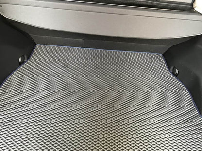 Trunk mat (EVA, black) for Toyota Rav 4 2019- - Reelken Auto