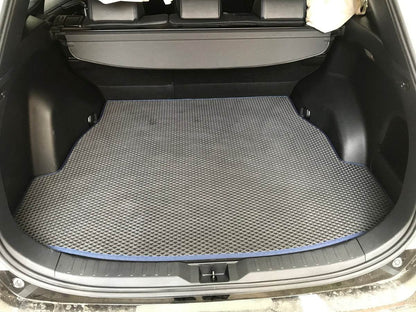 Trunk mat (EVA, black) for Toyota Rav 4 2019- - Reelken Auto