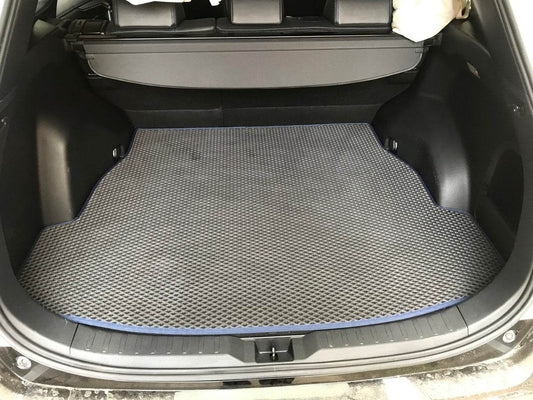 Trunk mat (EVA, black) for Toyota Rav 4 2019- - Reelken Auto