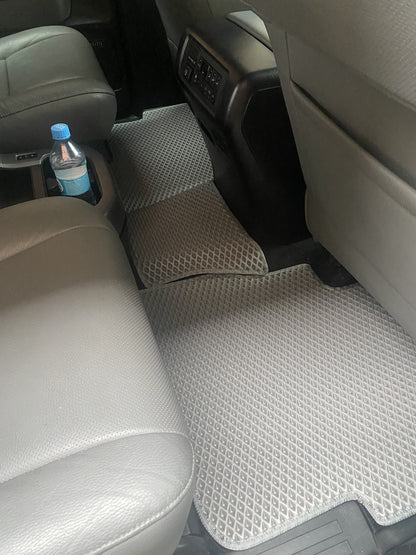 Polyurethane Floor Mats 3 Rows (EVA, Gray) for Toyota Sequoia 2007-2022 - image 7