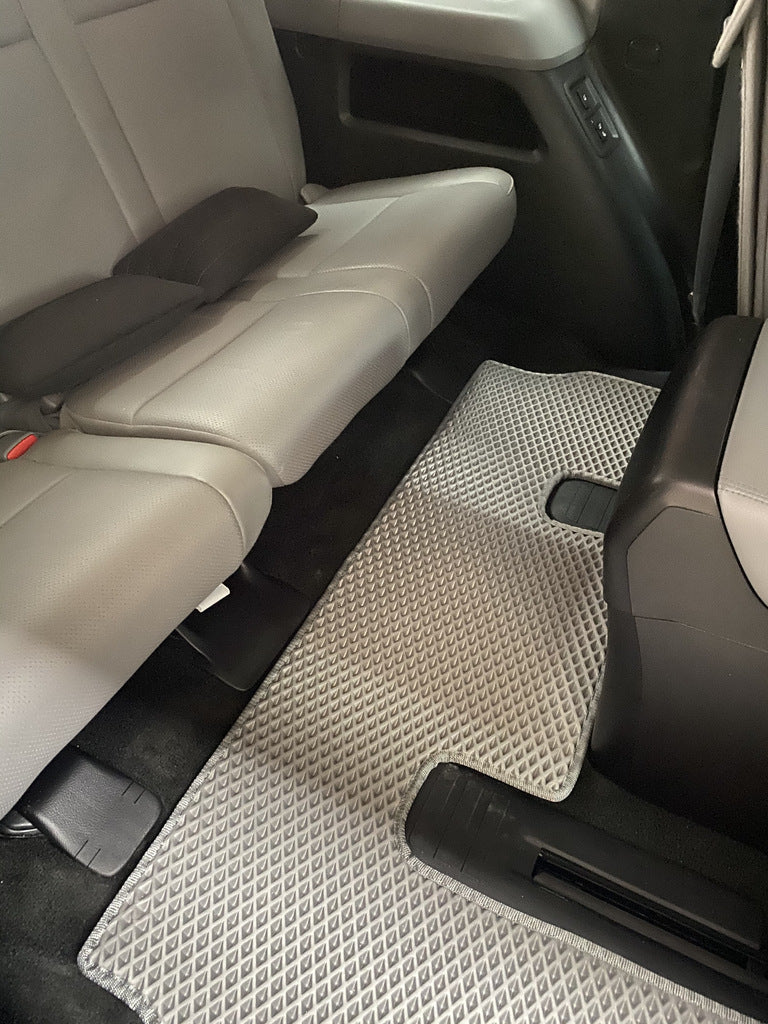 Polyurethane Floor Mats 3 Rows (EVA, Gray) for Toyota Sequoia 2007-2022 - image 15