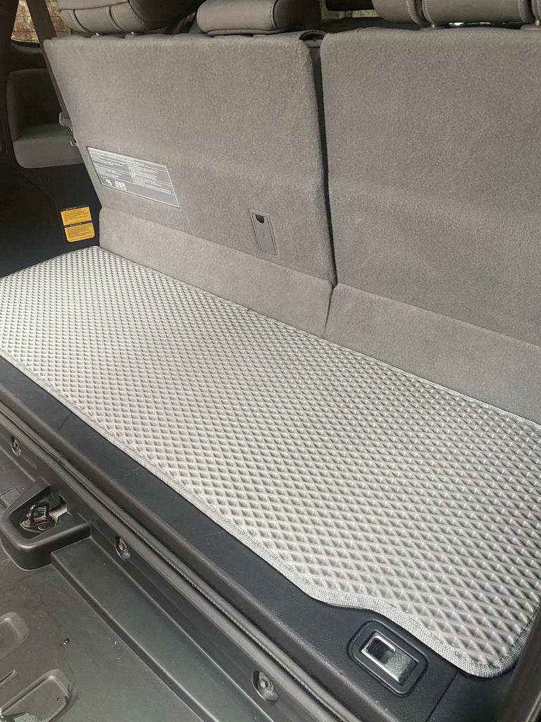 Trunk mats (EVA, gray) for Toyota Sequoia 2007-2022 - Reelken Auto