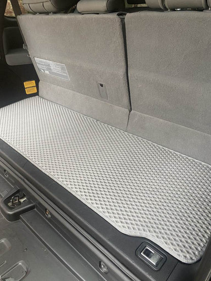 Trunk mats (EVA, gray) for Toyota Sequoia 2007-2022 - Reelken Auto