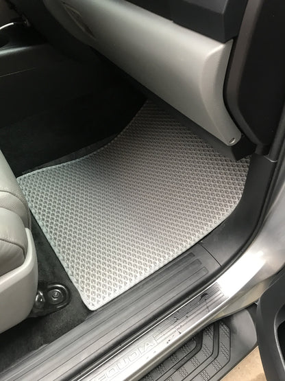 Polyurethane Floor Mats 3 Rows (EVA, Gray) for Toyota Sequoia 2007-2022 - image 12