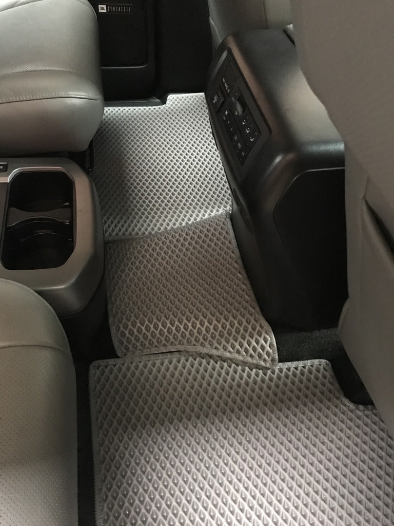 Polyurethane Floor Mats 3 Rows (EVA, Gray) for Toyota Sequoia 2007-2022 - image 9