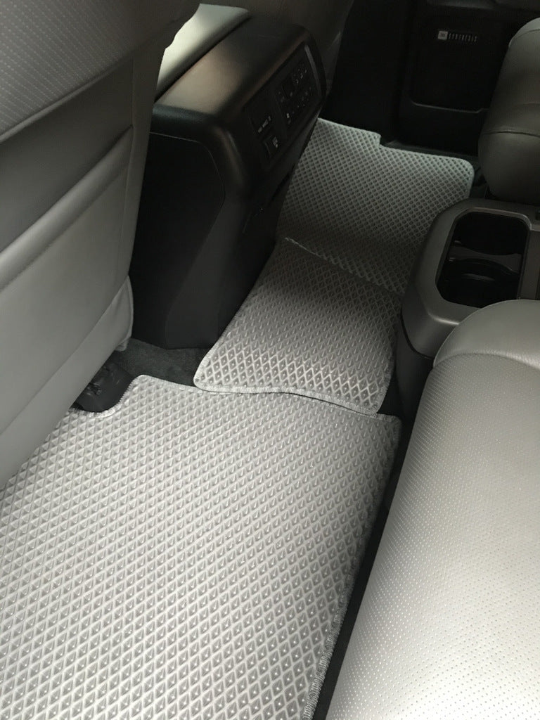 Polyurethane Floor Mats 3 Rows (EVA, Gray) for Toyota Sequoia 2007-2022 - image 17