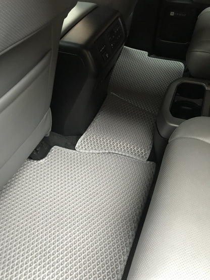 Polyurethane Floor Mats 3 Rows (EVA, Gray) for Toyota Sequoia 2007-2022 - image 17
