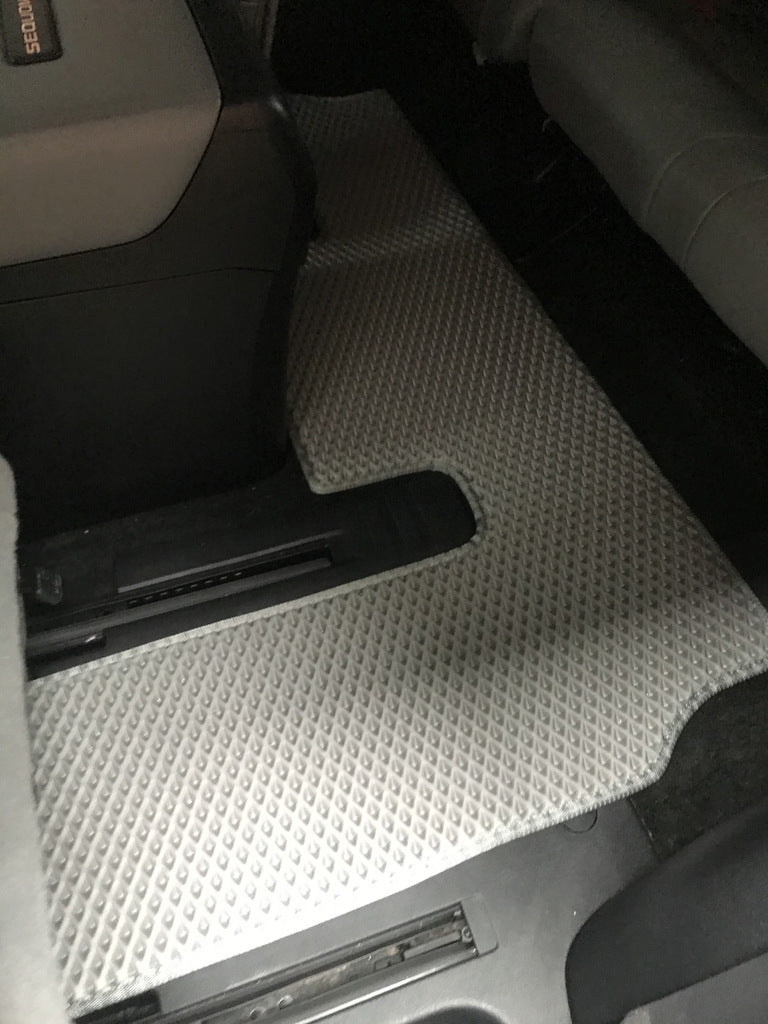 Polyurethane Floor Mats 3 Rows (EVA, Gray) for Toyota Sequoia 2007-2022 - image 18
