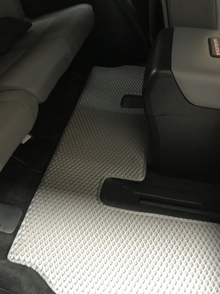 Polyurethane Floor Mats 3 Rows (EVA, Gray) for Toyota Sequoia 2007-2022 - image 21