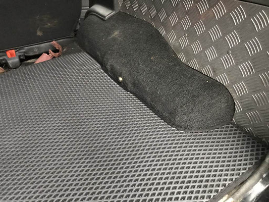 Trunk mat Long (EVA, black) for Nissan Patrol Y60 1988-1997 - Reelken Auto