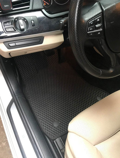 Mats EVA Long (black) for BMW 7 series F01/F02 - Reelken Auto