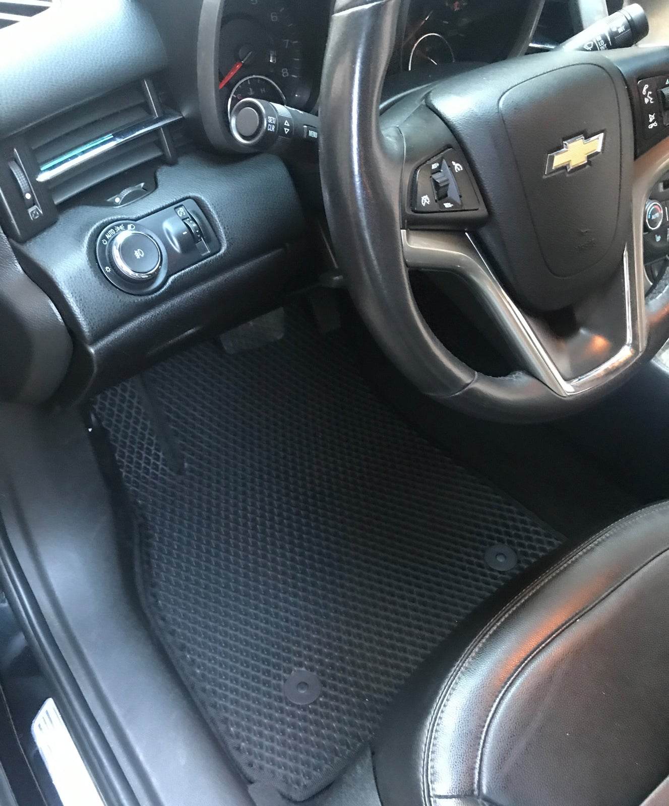 EVA mats (black) for Chevrolet Malibu 2011-2018 - Reelken Auto