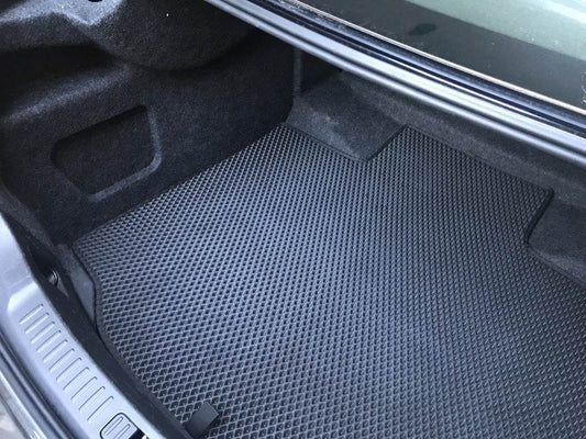 Trunk mat (EVA, black) for Chevrolet Malibu 2011-2018 - Reelken Auto