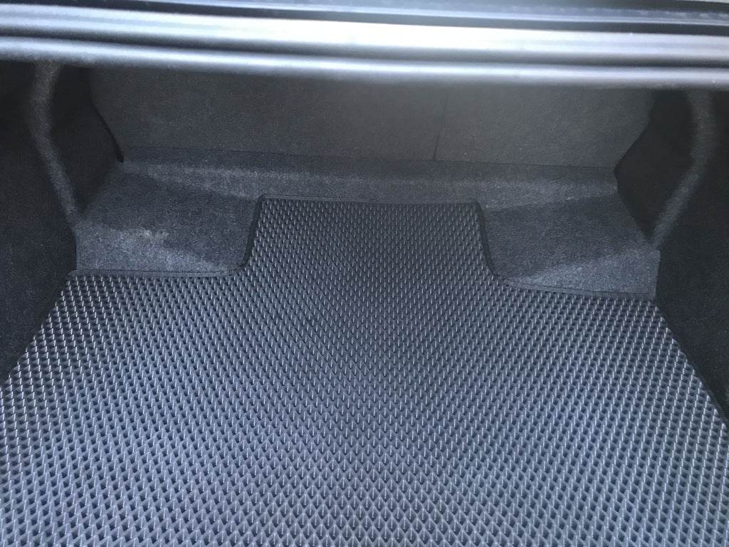 Trunk mat (EVA, black) for Chevrolet Malibu 2011-2018 - Reelken Auto