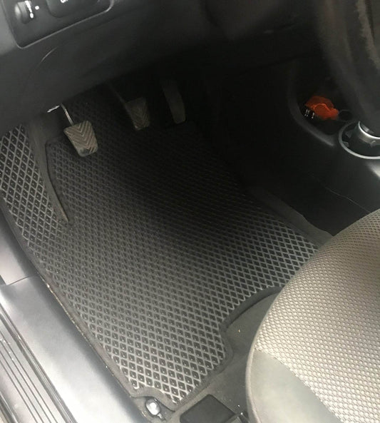 EVA mats (black) for Kia Sportage 2004-2010 - Reelken Auto