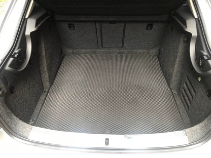 Liftback trunk mat (EVA, black) for Skoda Superb 2009-2015 - Reelken Auto