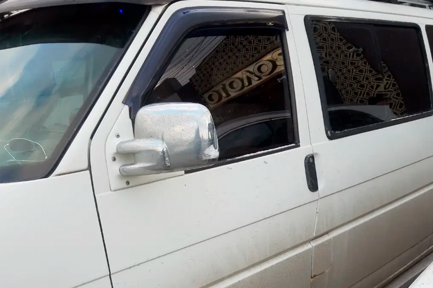 Window Deflectors (2 pcs, HIC) for Volkswagen T4 Transporter 1990-2003 - image 3