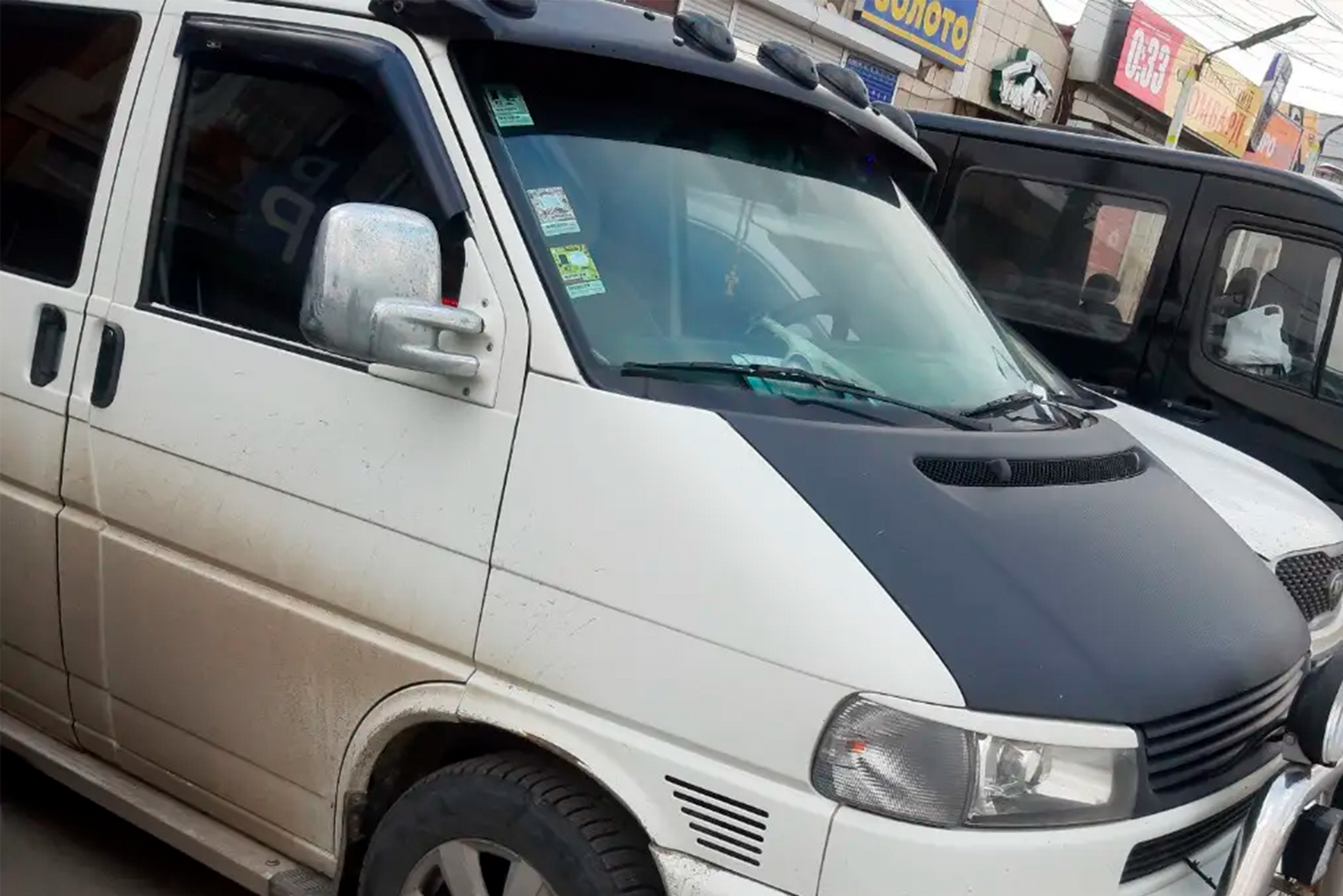 Window Deflectors (2 pcs, HIC) for Volkswagen T4 Caravelle/Multivan 1990-2003 - image 6