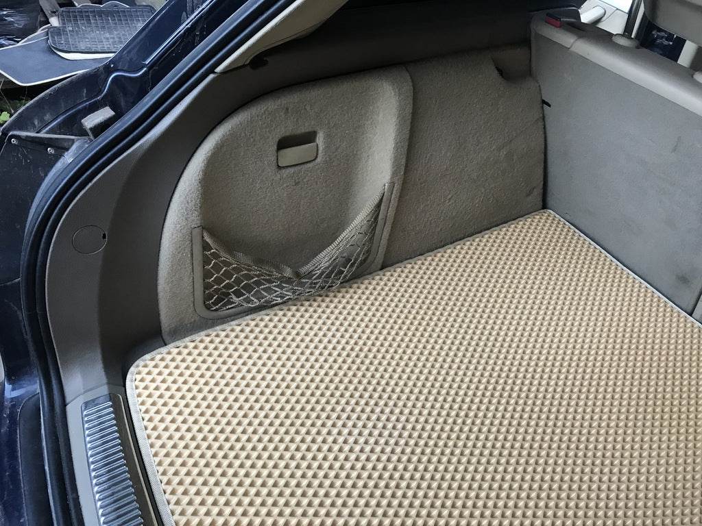 Trunk mat (EVA, beige) for Audi A4 B7 2004-2008 - Reelken Auto