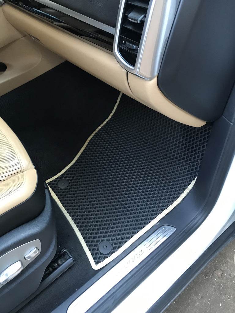 EVA mats (black) for Porsche Cayenne 2010-2017 - Reelken Auto
