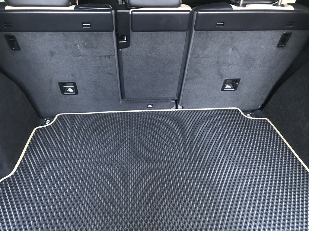 Trunk Mat with Subwoofer (EVA, Black) for Porsche Cayenne 2010-2017 - image 4