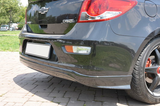 Rear bumper cover HB (Meliset, primed for painting) for Chevrolet Cruze 2009-2015 - image 1