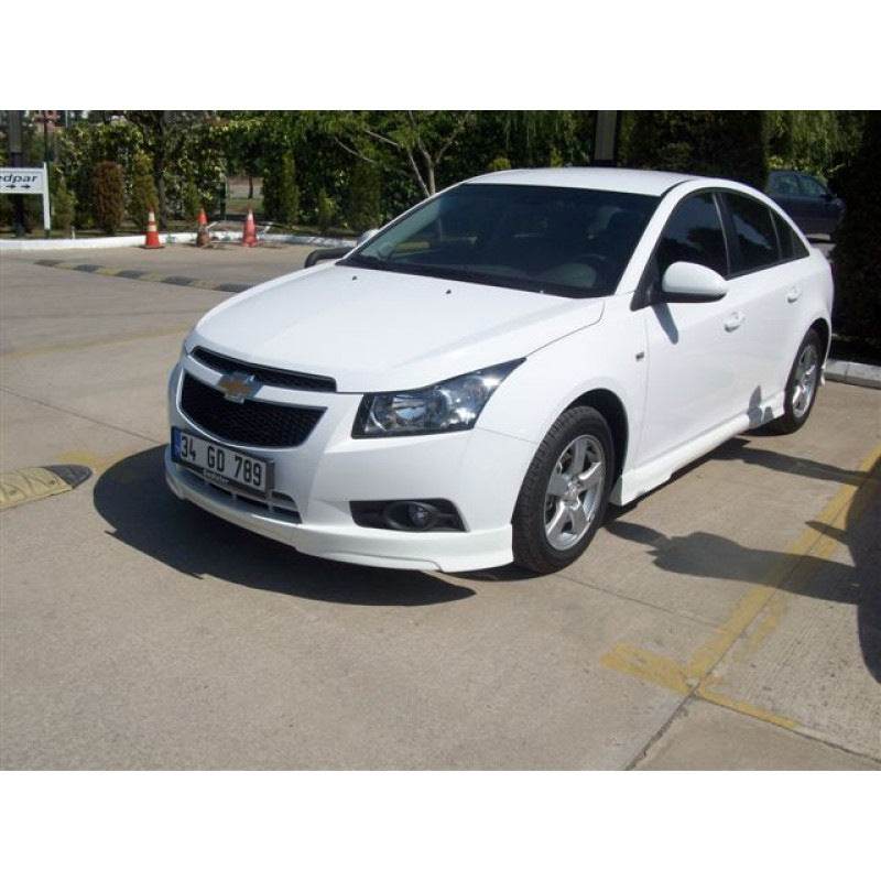 The front bumper spoiler SD (Meliset, paintable) for Chevrolet Cruze 2009-2015 - Reelken Auto