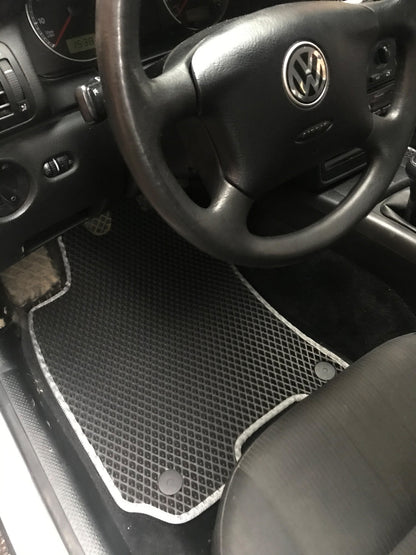 EVA Floor Mats (black) for Volkswagen Passat B5 1997-2005 - image 1
