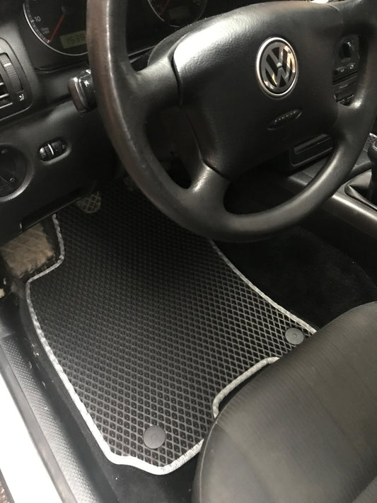 EVA Floor Mats (black) for Volkswagen Passat B5 1997-2005 - image 1