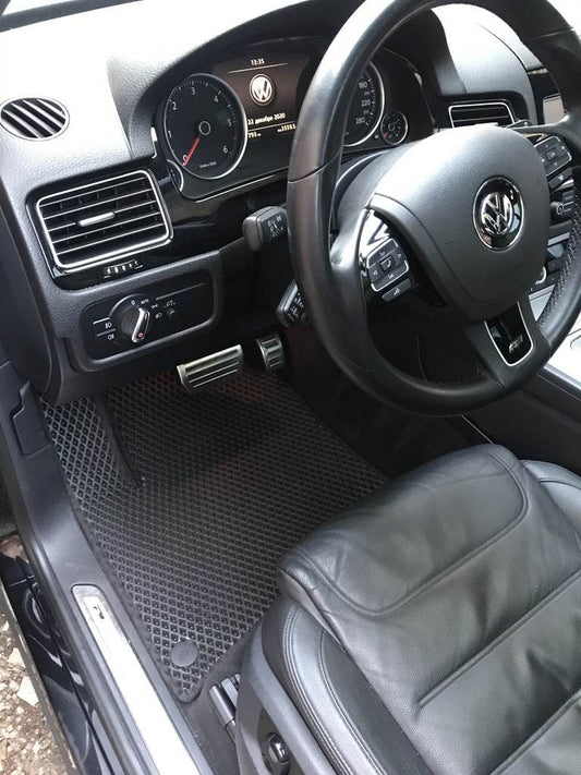 EVA mats (black) for Volkswagen Touareg 2010-2018 - Reelken Auto