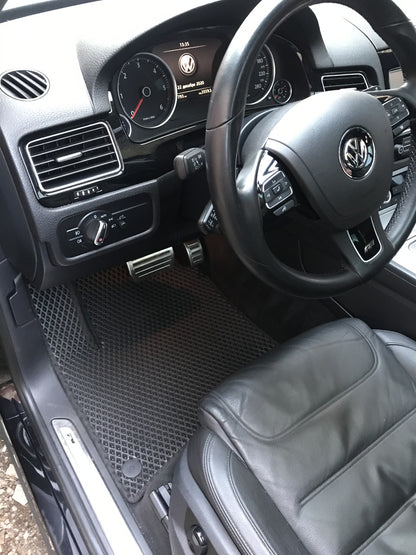 EVA Floor Mats (black) for Volkswagen Touareg 2010-2018 - image 2