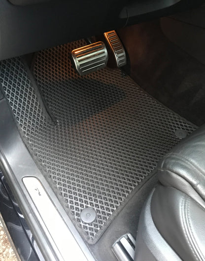 EVA Floor Mats (black) for Volkswagen Touareg 2010-2018 - image 1
