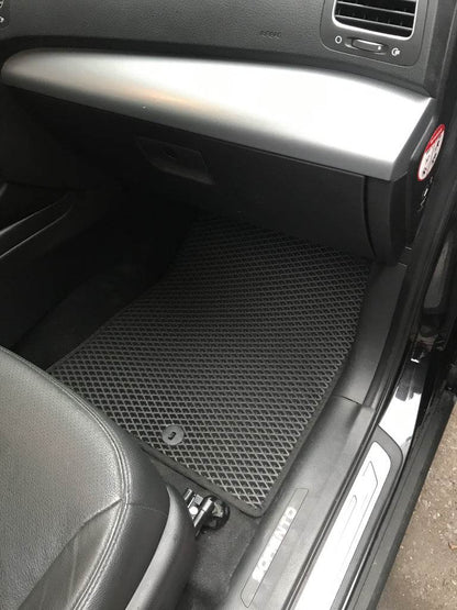 Floor mats 2012-2014 (EVA, black) for Kia Sorento II XM 2009-2014 - Reelken Auto