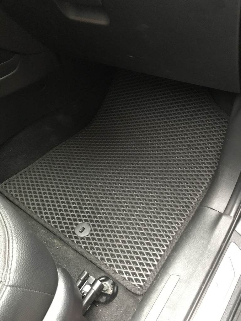 Floor mats 2012-2014 (EVA, black) for Kia Sorento II XM 2009-2014 - Reelken Auto