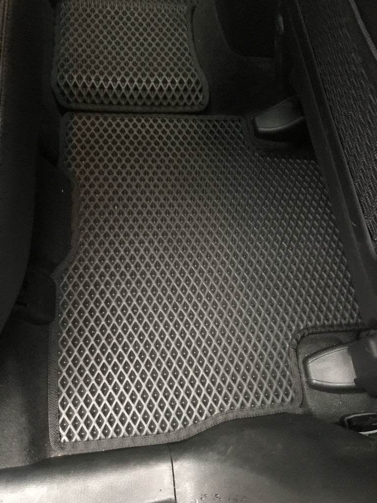 Floor mats 2012-2014 (EVA, black) for Kia Sorento II XM 2009-2014 - Reelken Auto