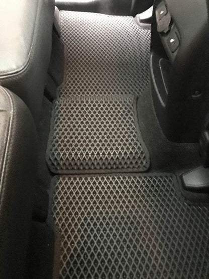 Floor mats 2012-2014 (EVA, black) for Kia Sorento II XM 2009-2014 - Reelken Auto
