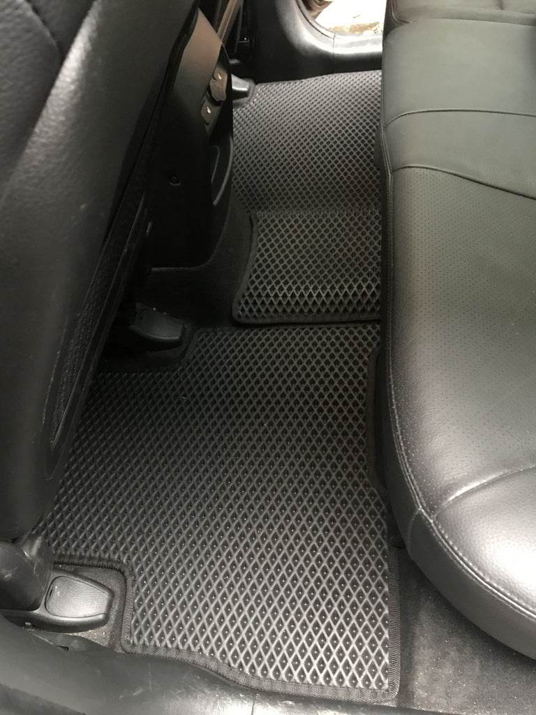 Floor mats 2012-2014 (EVA, black) for Kia Sorento II XM 2009-2014 - Reelken Auto