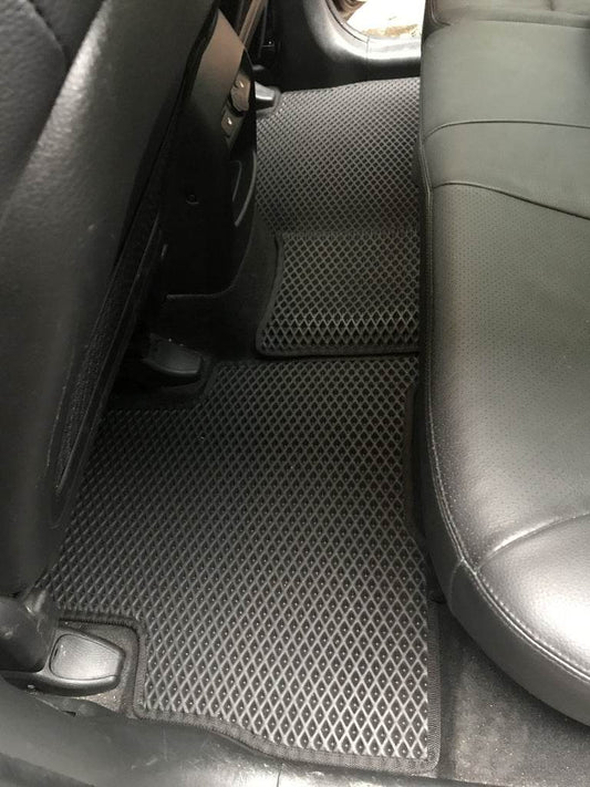 Floor mats 2012-2014 (EVA, black) for Kia Sorento II XM 2009-2014 - Reelken Auto