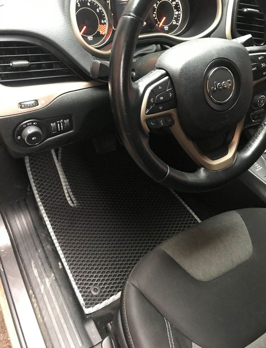 EVA mats (black) for Jeep Cherokee KL 2013↗ - Reelken Auto