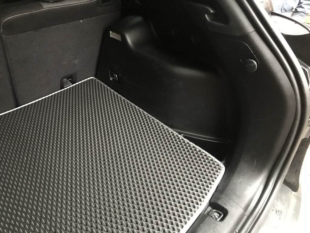 Trunk mat (EVA, black) for Jeep Cherokee KL 2013↗ - Reelken Auto