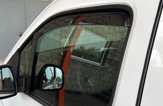In-Channel Wind Deflectors Niken Luxury (2 pcs) for Toyota Proace City 2016- - image 2